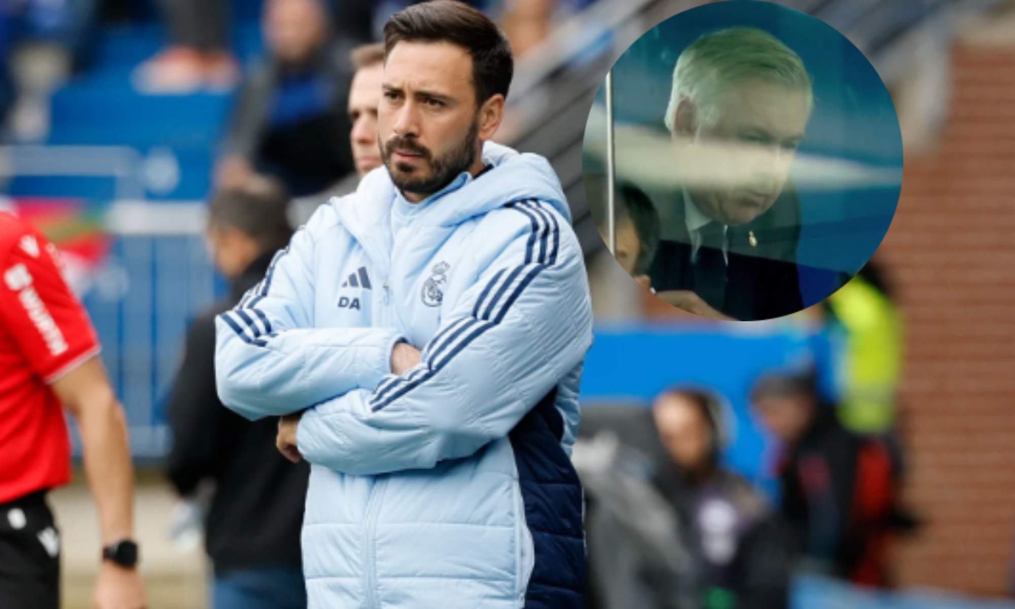 Davide Ancelotti tuvo libertad para dirigir el equipo en Mendizorroza: lo reconoció en sala de prensa