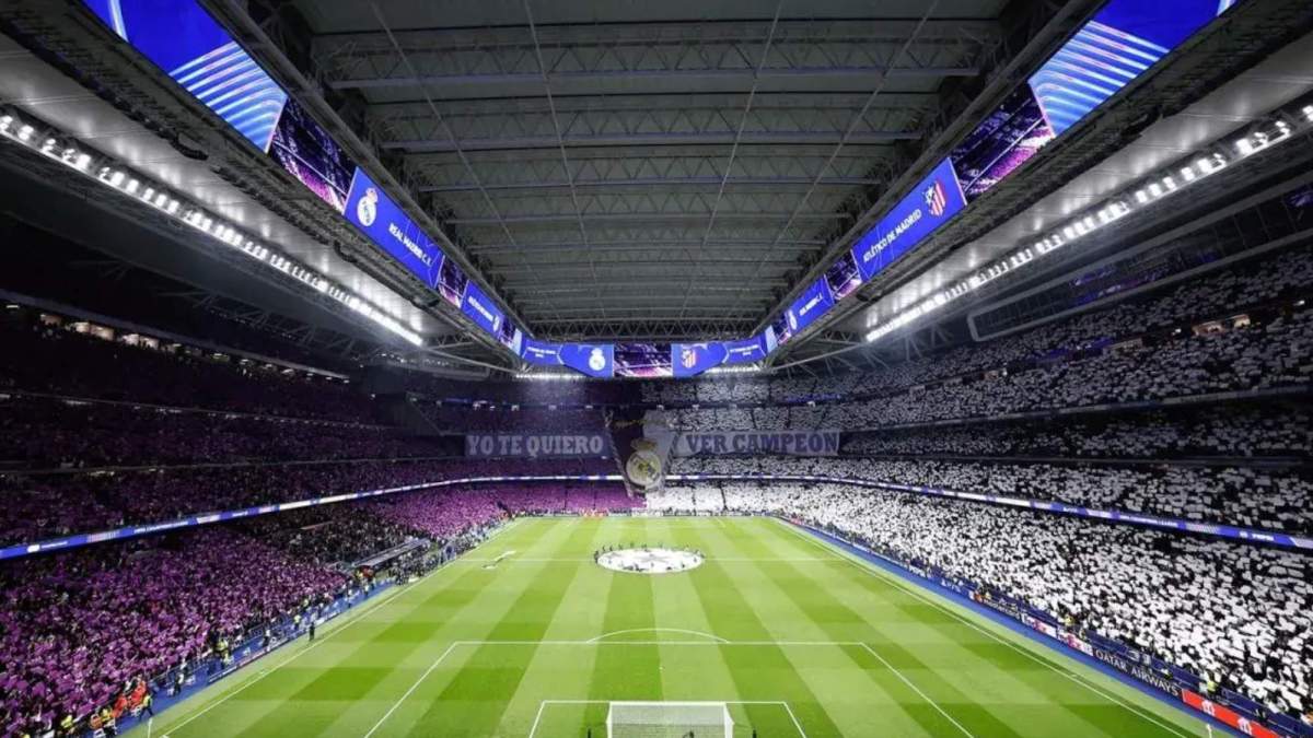 El Santiago Bernabéu se prepara este miércoles para otra gran noche de Champions contra el Arsenal.