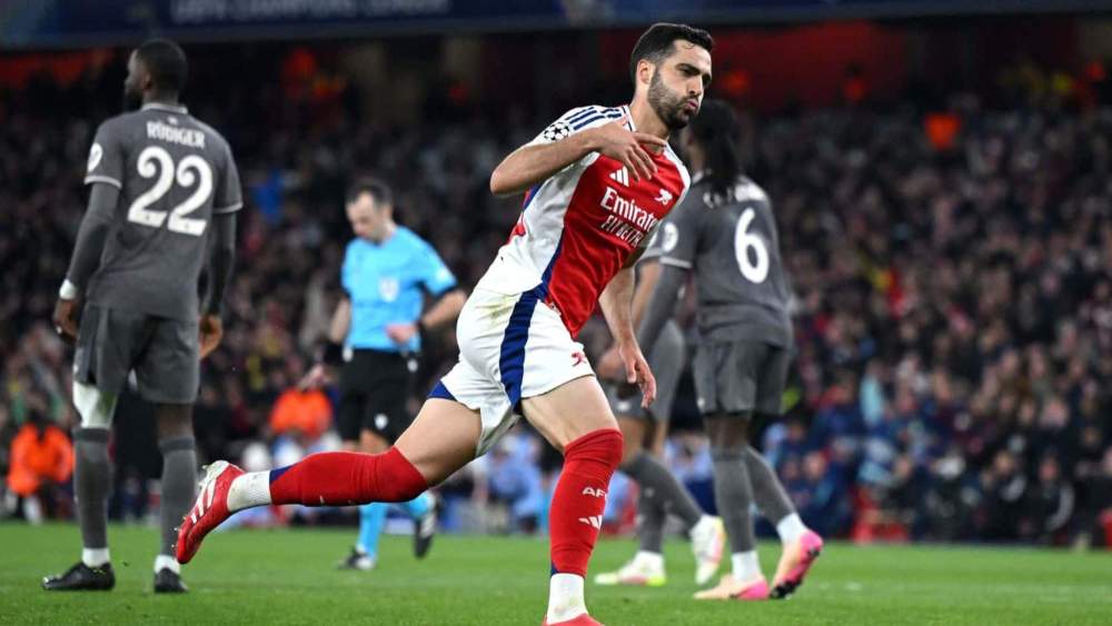 Mikel Merino ya le hizo un gol al Real Madrid en el partido de la semana pasada que se jugó en el Emirates. Mikel Merino ya le hizo un gol al Real Madrid en el partido de la semana pasada que se jugó en el Emirates.