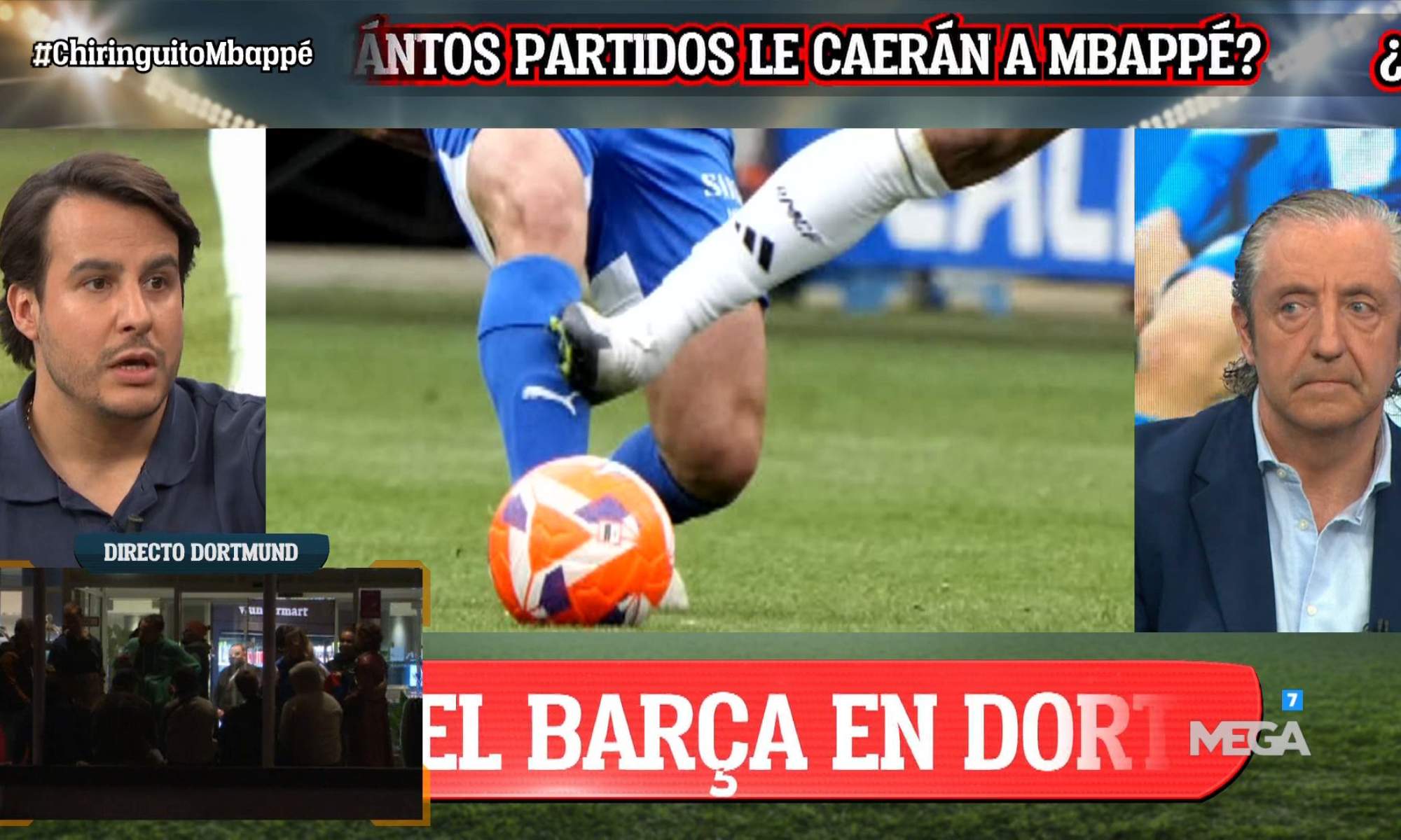 Juanfe Sanz adelanta la sanción que le podrían poner a Kylian Mbappé tras su expulsión contra el Alavés.