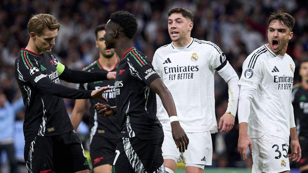 El Real Madrid no pudo levantar su eliminatoria ante el Arsenal. El Real Madrid no pudo levantar su eliminatoria ante el Arsenal.