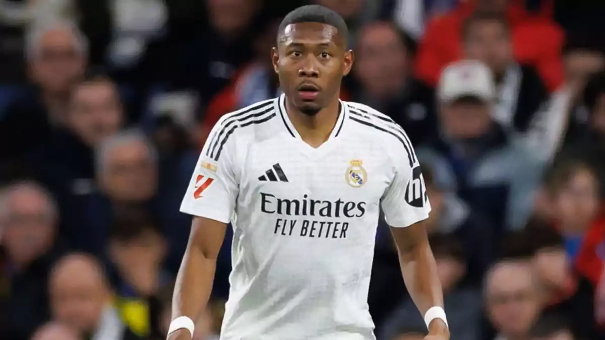 David Alaba en pleno partido David Alaba en pleno partido