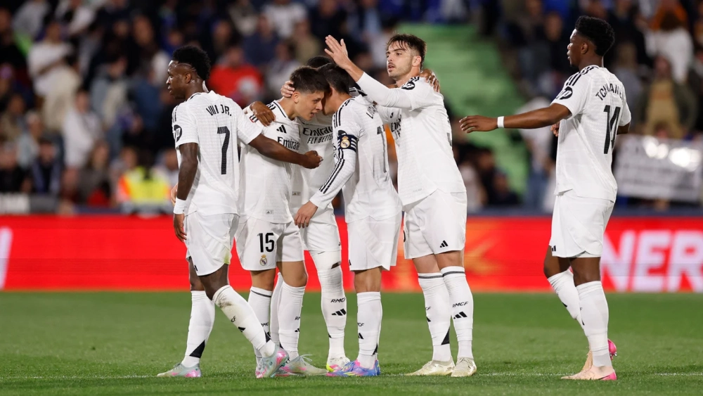 El Real Madrid venció al Getafe CF con un solitario gol de Arda Güler. El Real Madrid venció al Getafe CF con un solitario gol de Arda Güler.