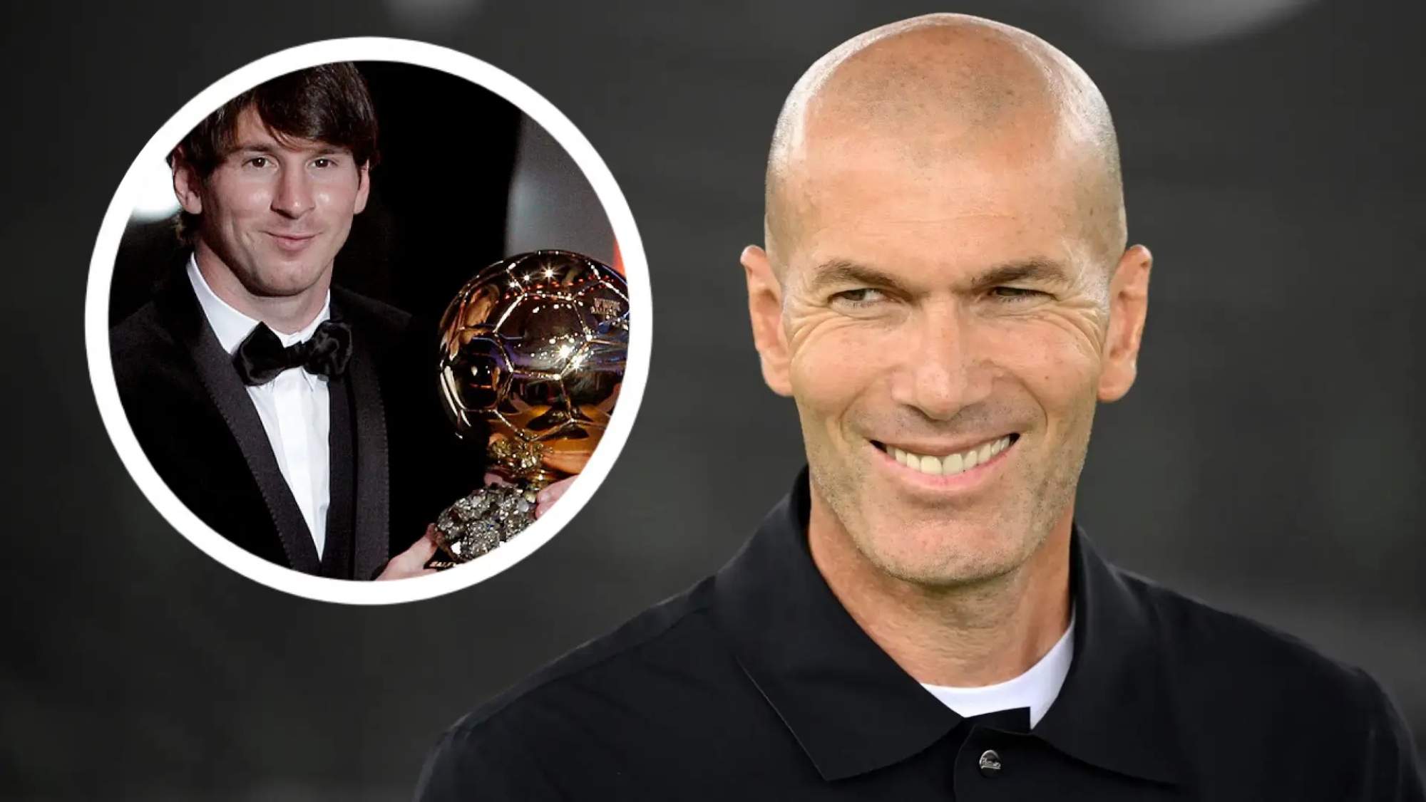 Zinedine Zidane asume que un Balón de Oro no debió de ser para Leo Messi y sí para un español. Zinedine Zidane asume que un Balón de Oro no debió de ser para Leo Messi y sí para un español.