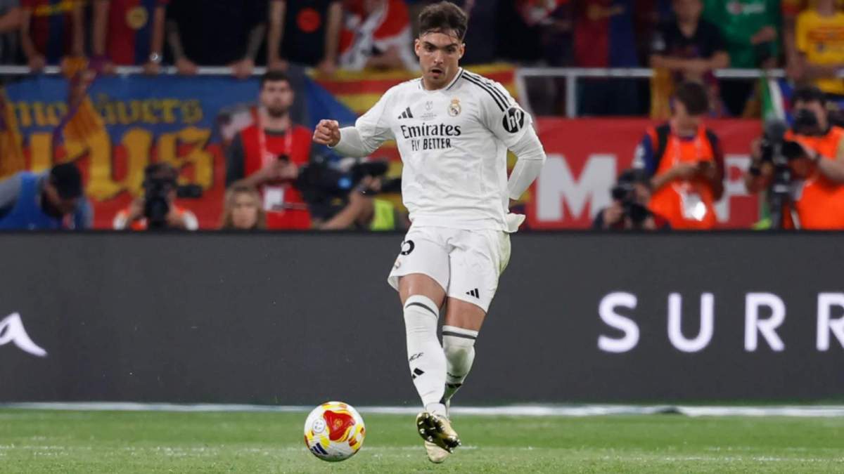 Raúl Asencio durante la final de Copa Raúl Asencio durante la final de Copa
