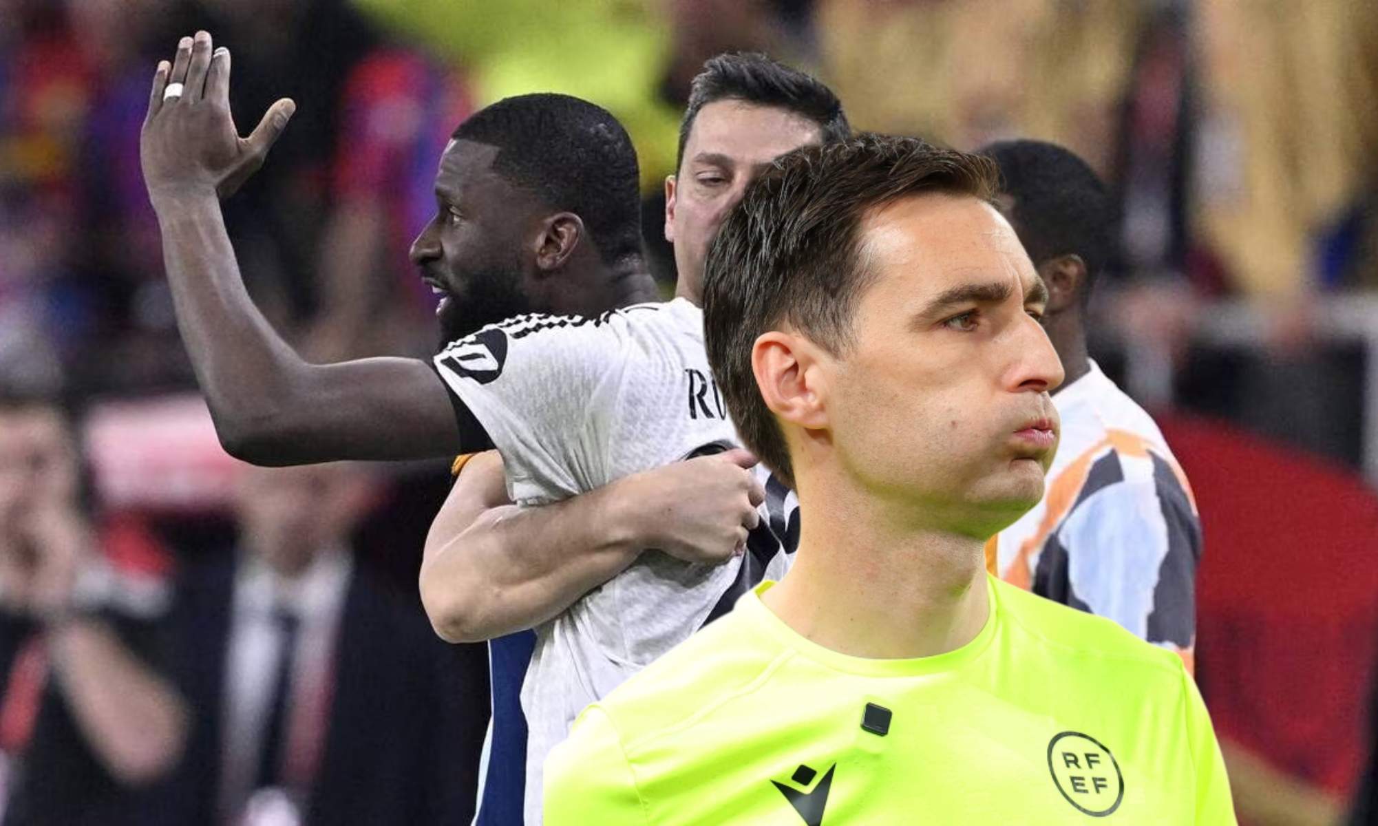 Rüdiger se expone a una grave sanción