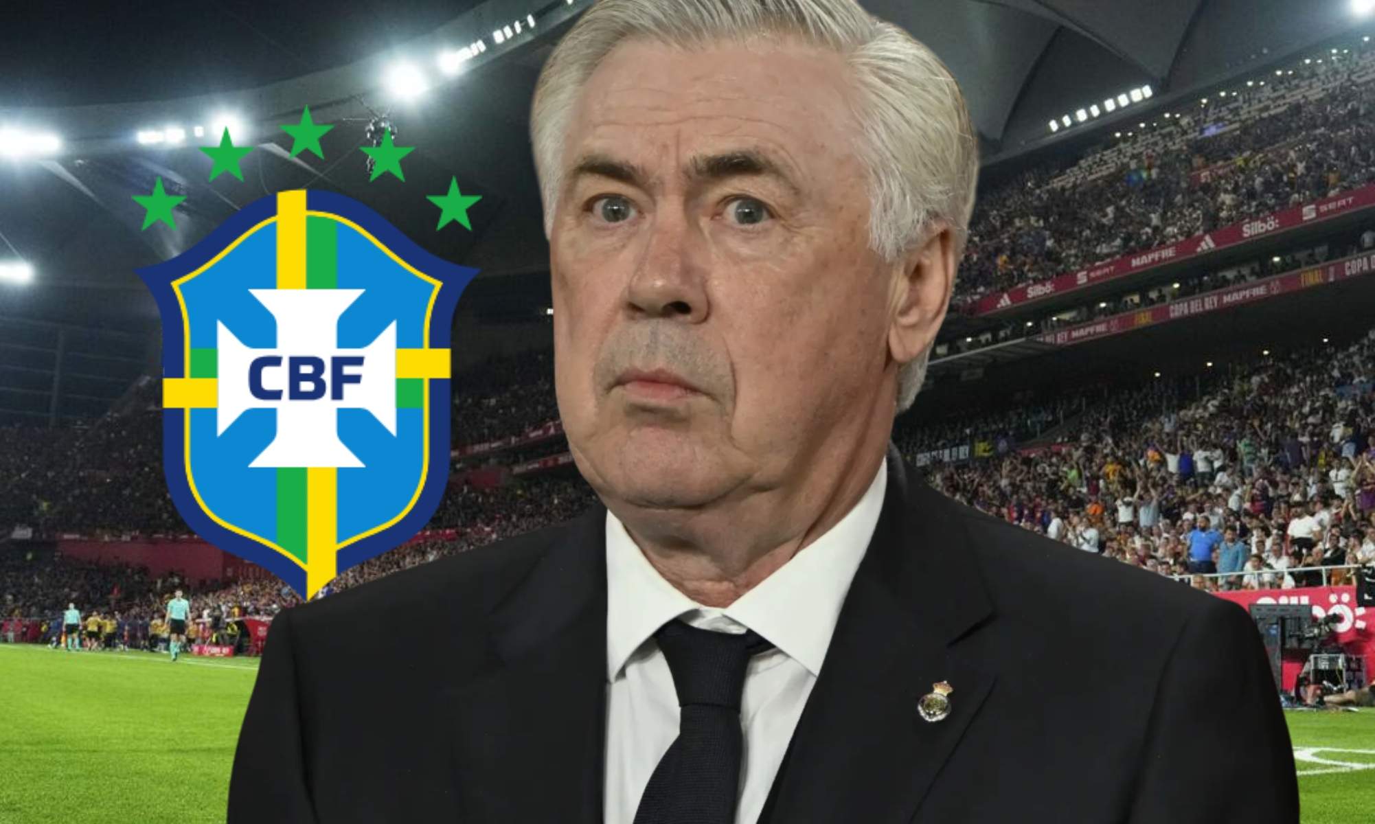 Ancelotti y Brasil cierran el acuerdo en La Cartuja