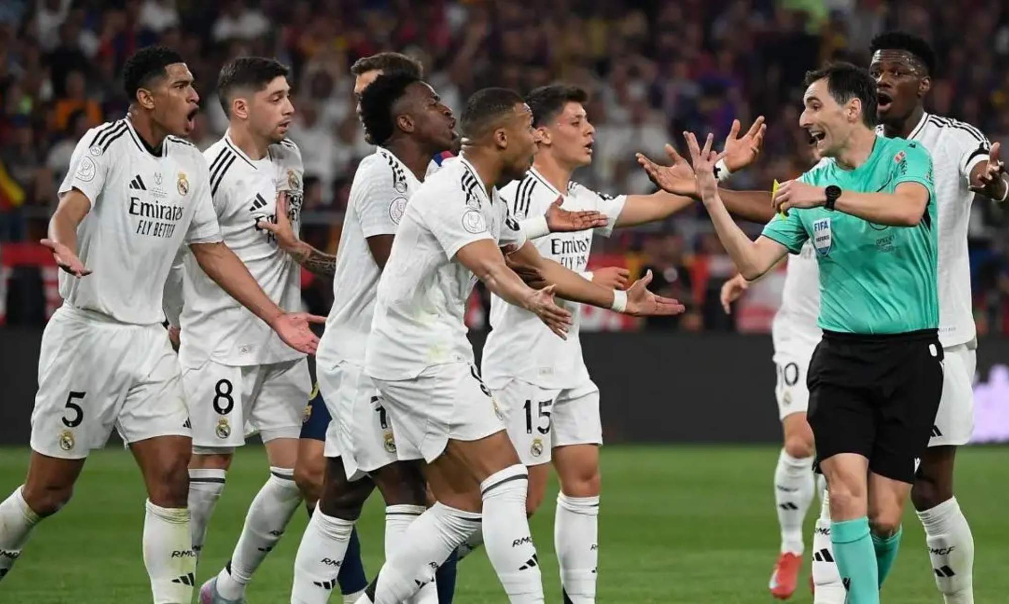 Los partidos y cuándo los cumplirán Rüdiger, Lucas Vázquez y Bellingham