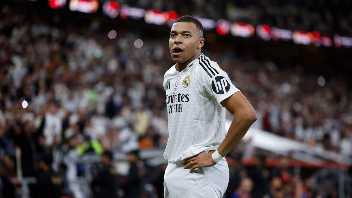 Kylian Mbappé anotó su gol número 34 con el Real Madrid.