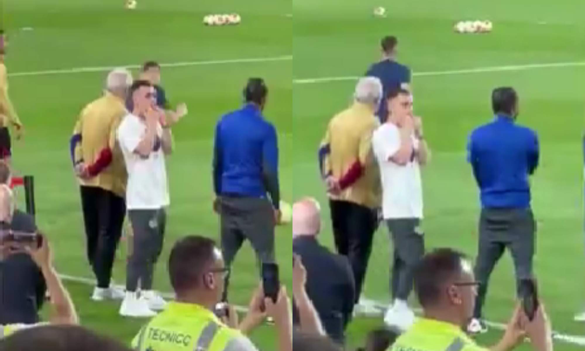 Marc Casadó, cazado pitando el himno del Real Madrid