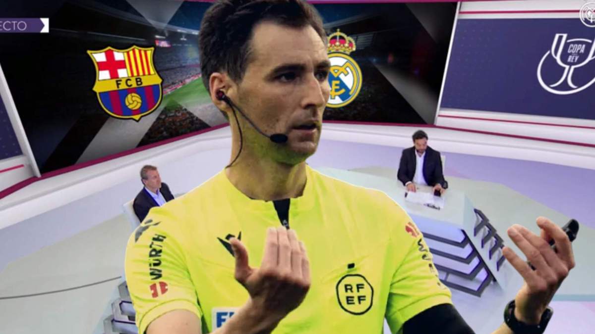 Real Madrid TV señala a De Burgos Bengoechea después de la final de Copa Real Madrid TV señala a De Burgos Bengoechea después de la final de Copa