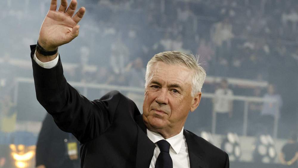 Carlo Ancelotti, cerca de dejar el Real Madrid para entrenar a la Selección brasileña.