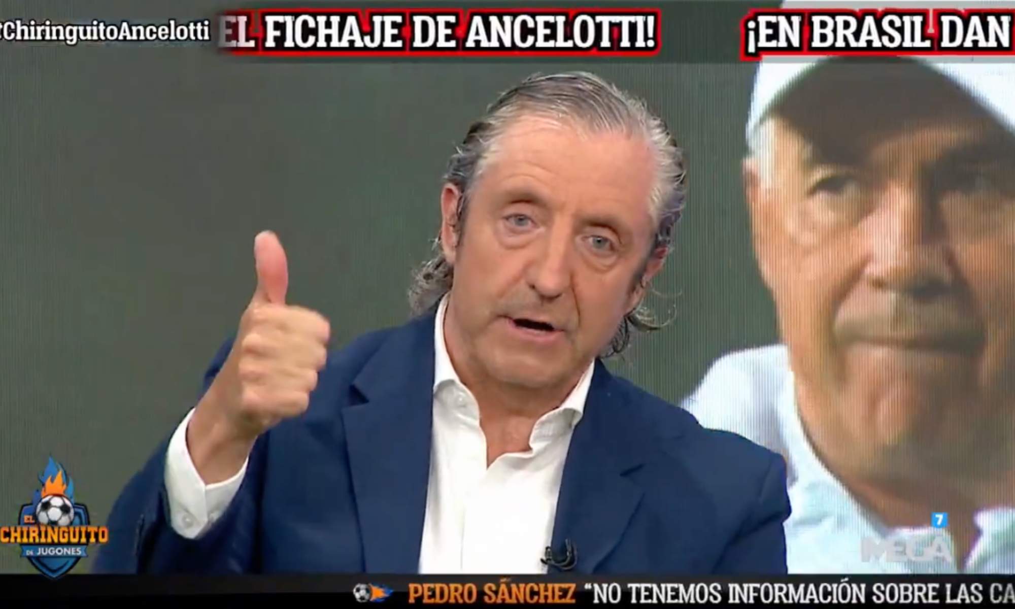 Josep Pedrerol ha dado por hecha la incorporación de Carlo Ancelotti a la Selección brasileña. Josep Pedrerol ha dado por hecha la incorporación de Carlo Ancelotti a la Selección brasileña.