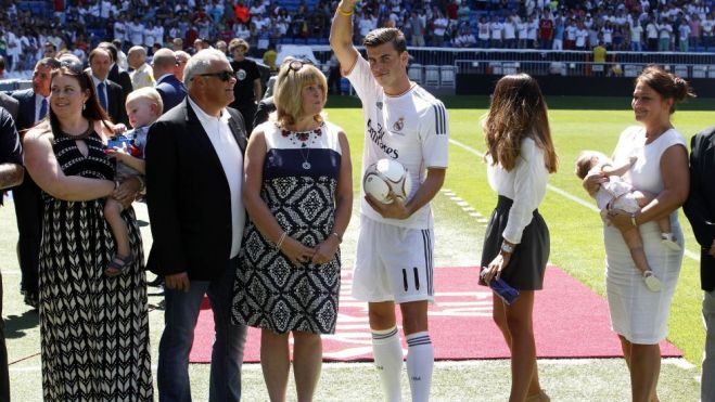 Gareth Bale en el Santiago Bernabéu Gareth Bale en el Santiago Bernabéu