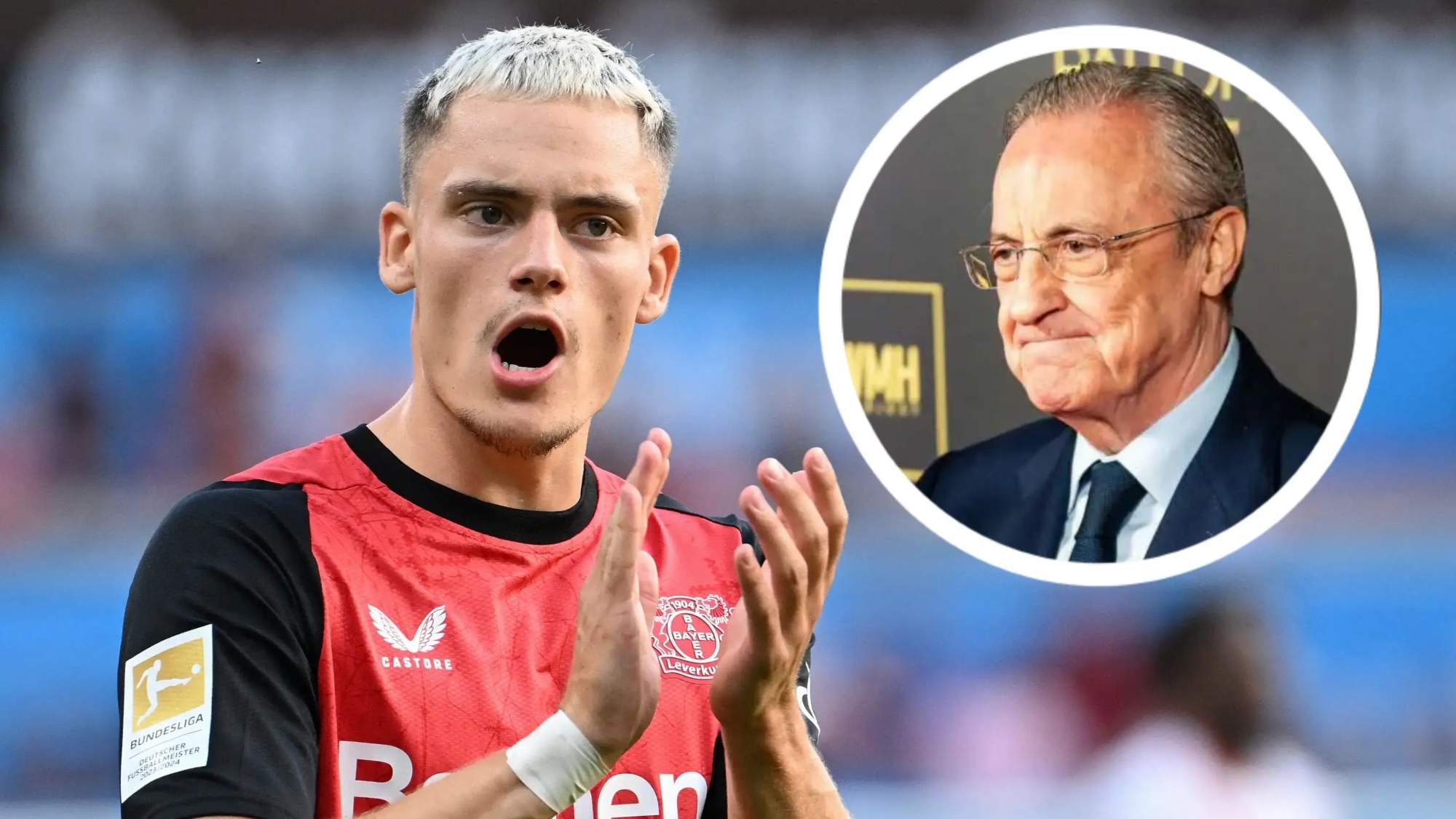 Florentino sigue interesado en el fichaje de Florian Wirtz.