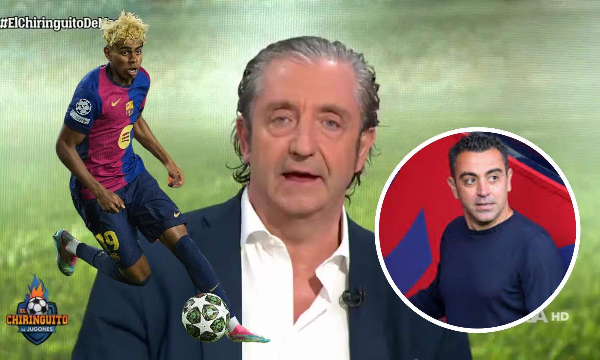 Pedrerol, Lamine Yamal y Xavi