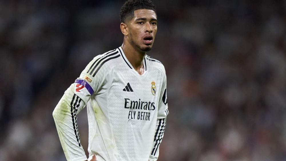 Jude Bellingham durante un partido con el Real Madrid. Jude Bellingham durante un partido con el Real Madrid.