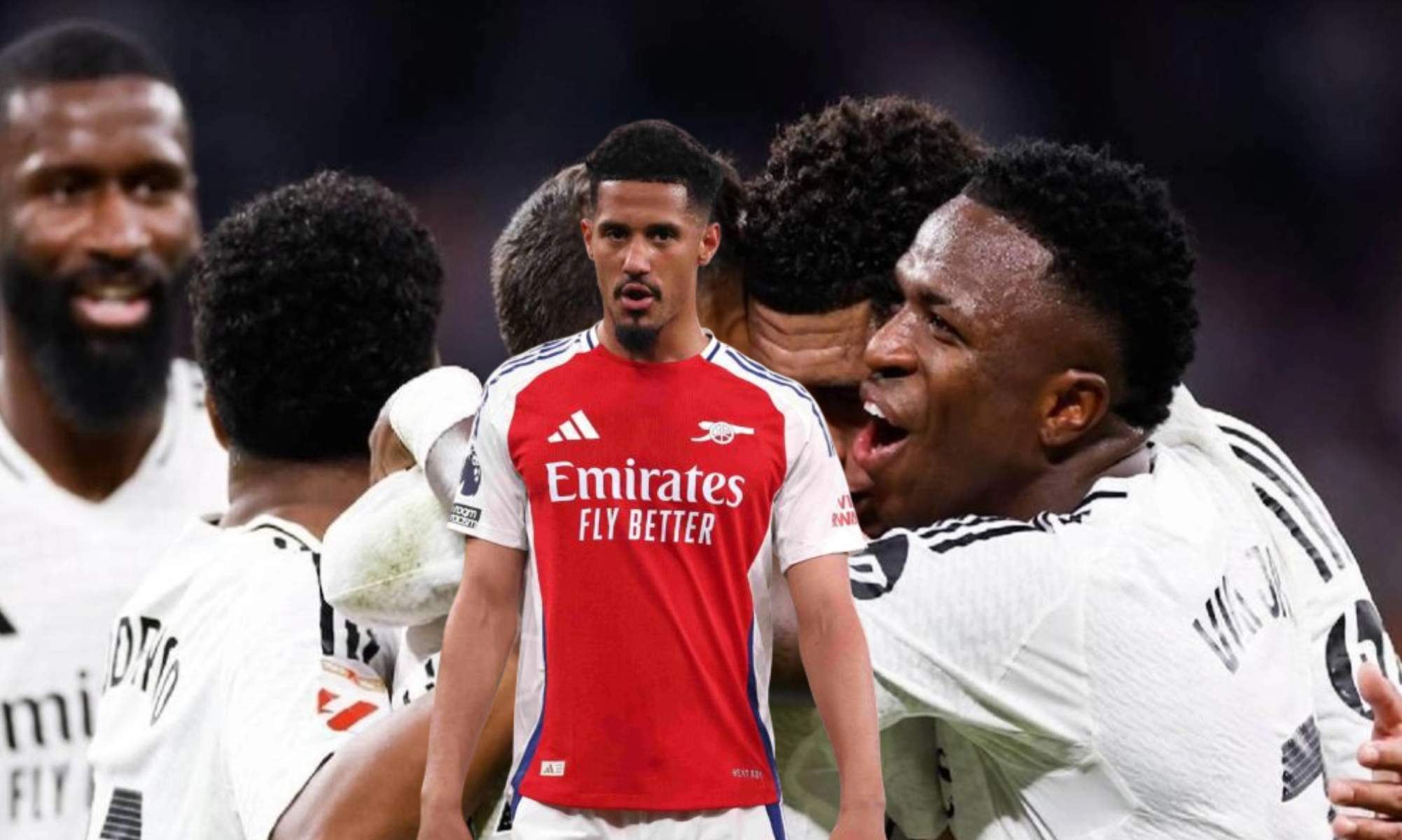 Intercambio de Saliba por un jugador del Real Madrid