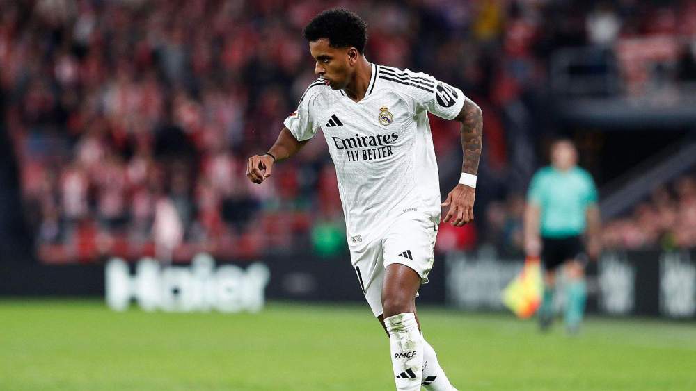 Rodrygo durante el Athletic Club - Real Madrid Rodrygo durante el Athletic Club - Real Madrid