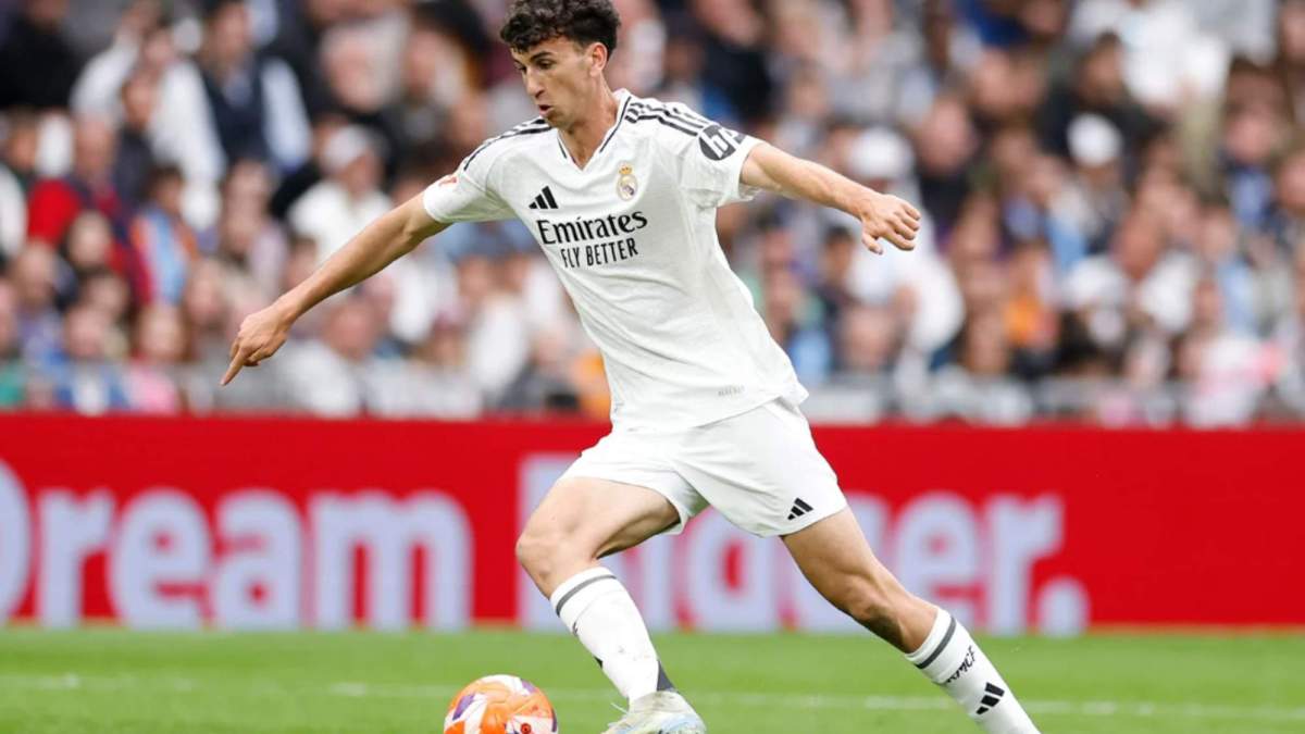 Jacobo Ramón durante el partido de hoy ante el Celta