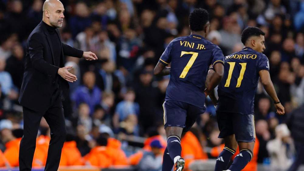 pep guardiola vinicius rodrygo pep guardiola vinicius rodrygo