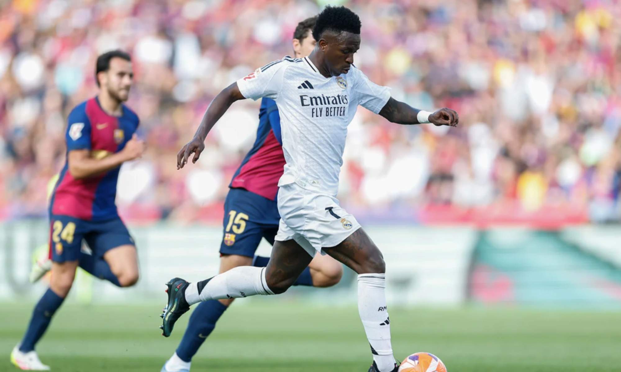 Vinicius no estuvo a la altura en el Clásico