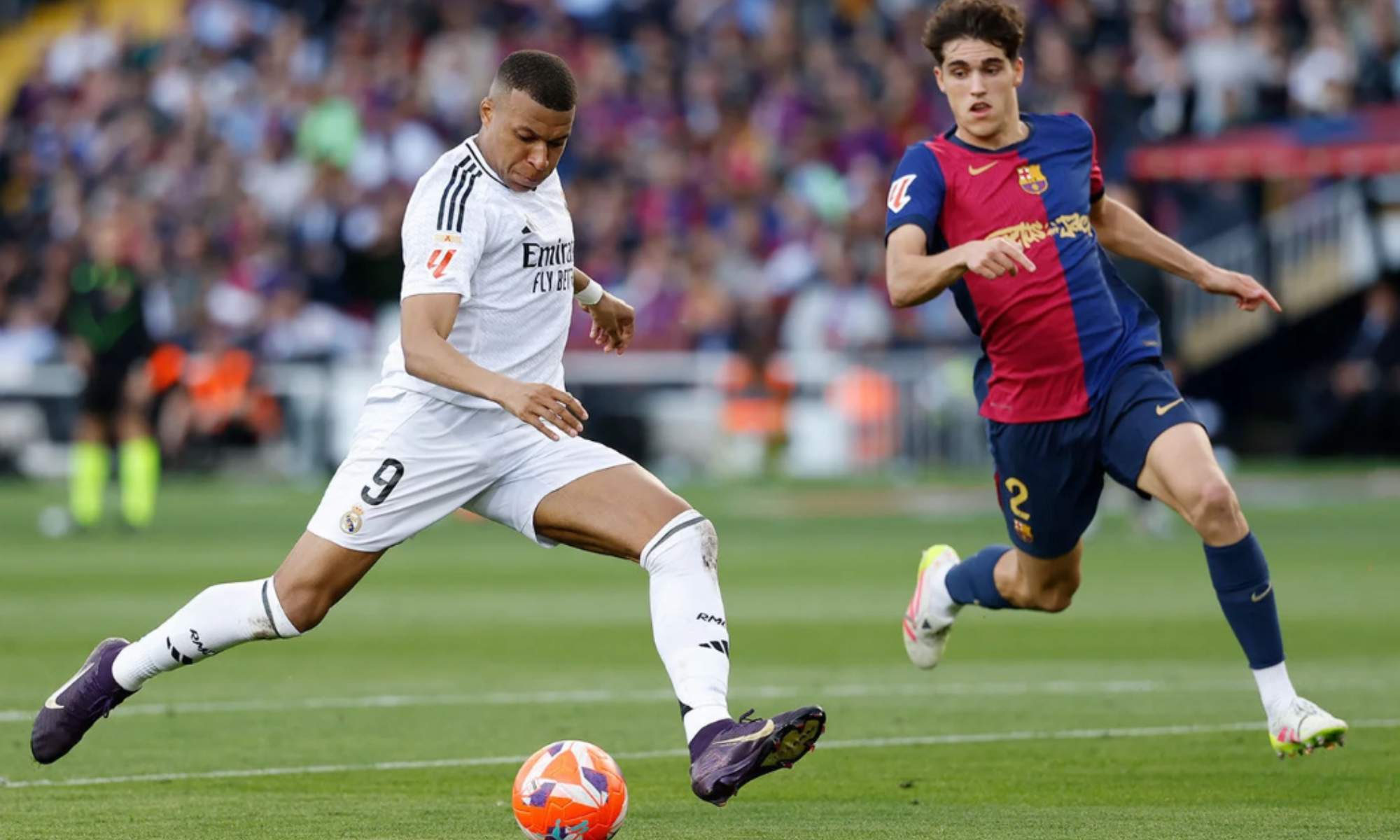 Mbappé consigue un récord con su hat-trick en el Clásico