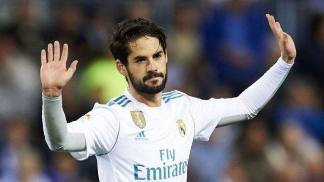 Isco con el Real Madrid