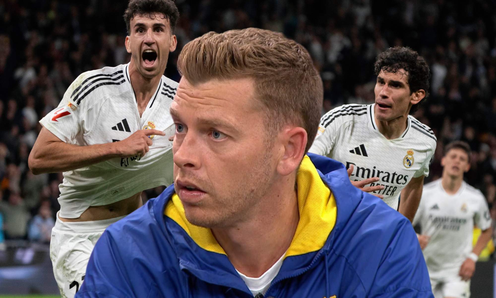 La reacción de Jota Jordi a la remontada del Real Madrid