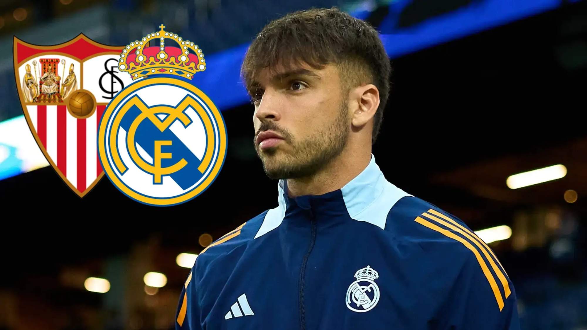 Raúl Asencio apunta a ser baja ante el Sevilla FC por unas molestias musculares.