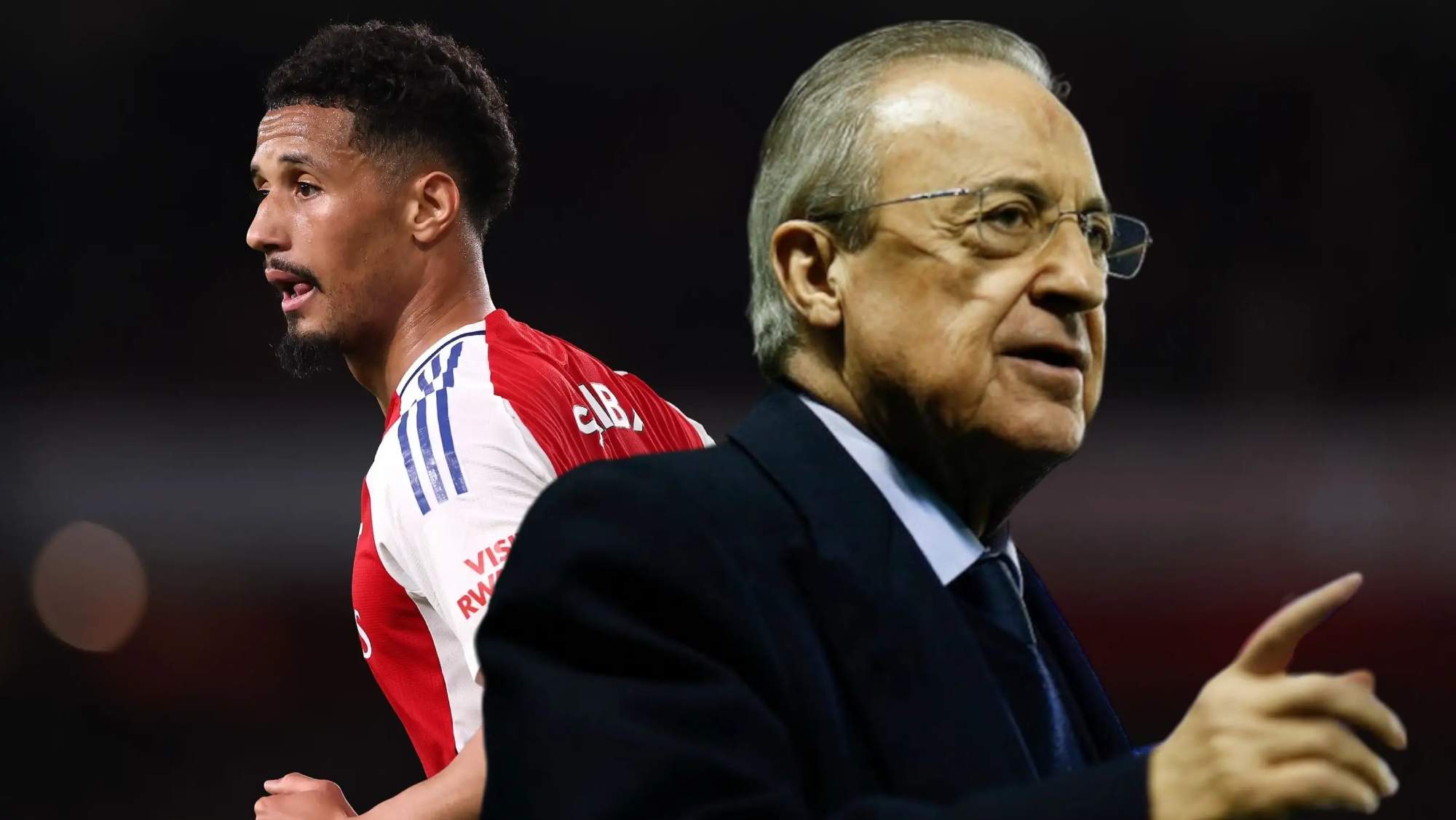 Florentino Pérez pospone el fichaje de William Saliba.