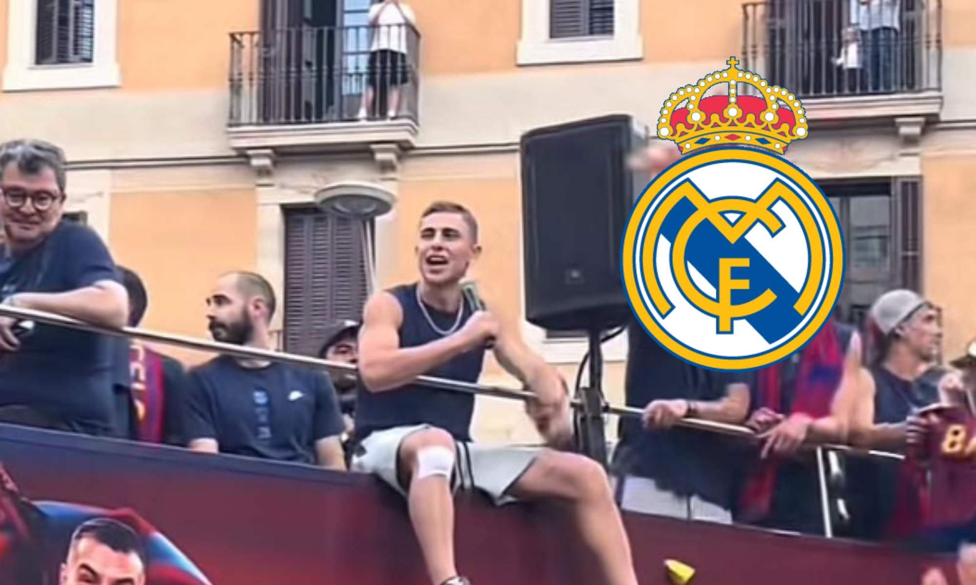 Fermín la lía con su provocación al Real Madrid Fermín la lía con su provocación al Real Madrid