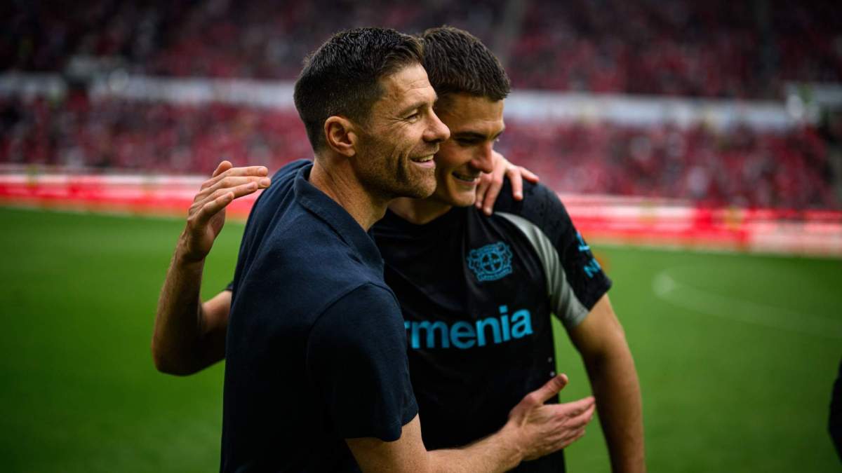 Con el empate a dos ante el Mainz 05 se produjo el adiós de Xabi Alonso.