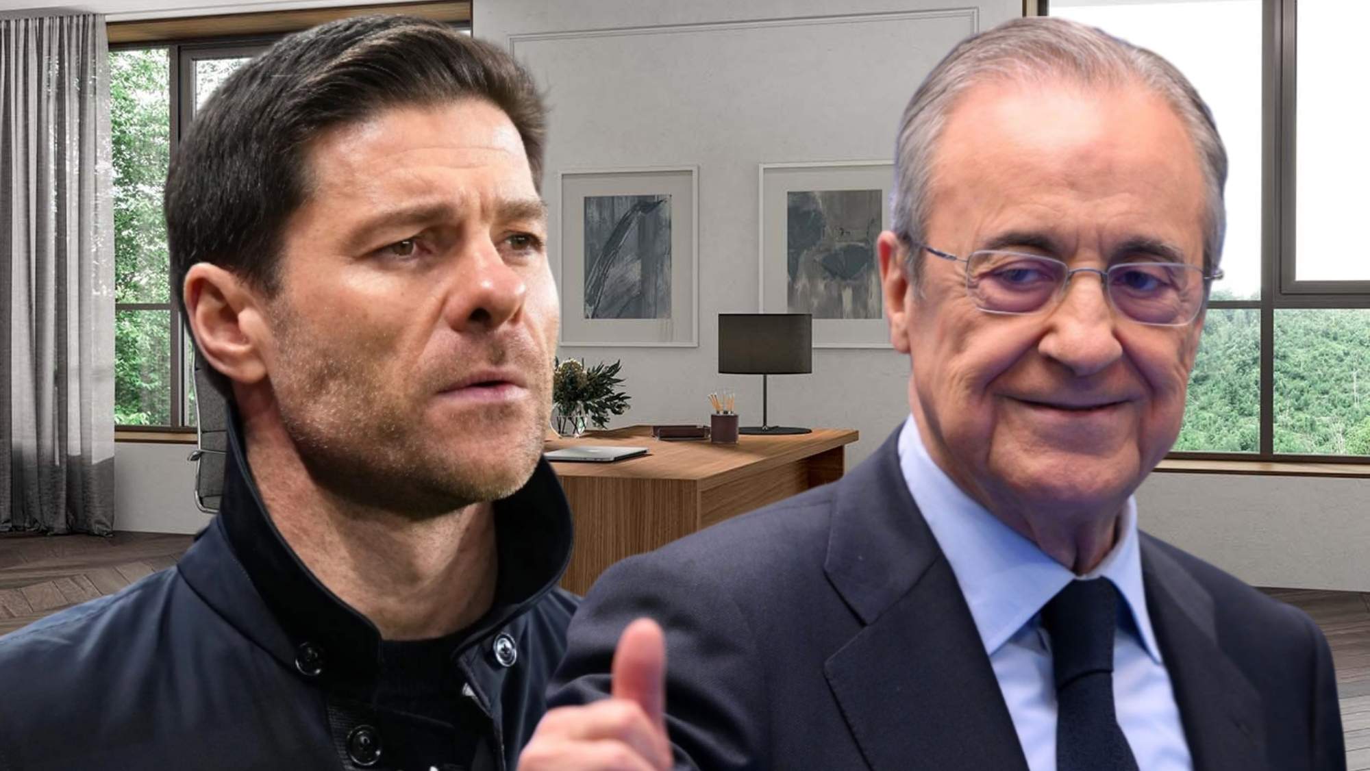 Florentino Pérez y Xabi Alonso ya trabajan de cara al Mundial de Clubes.