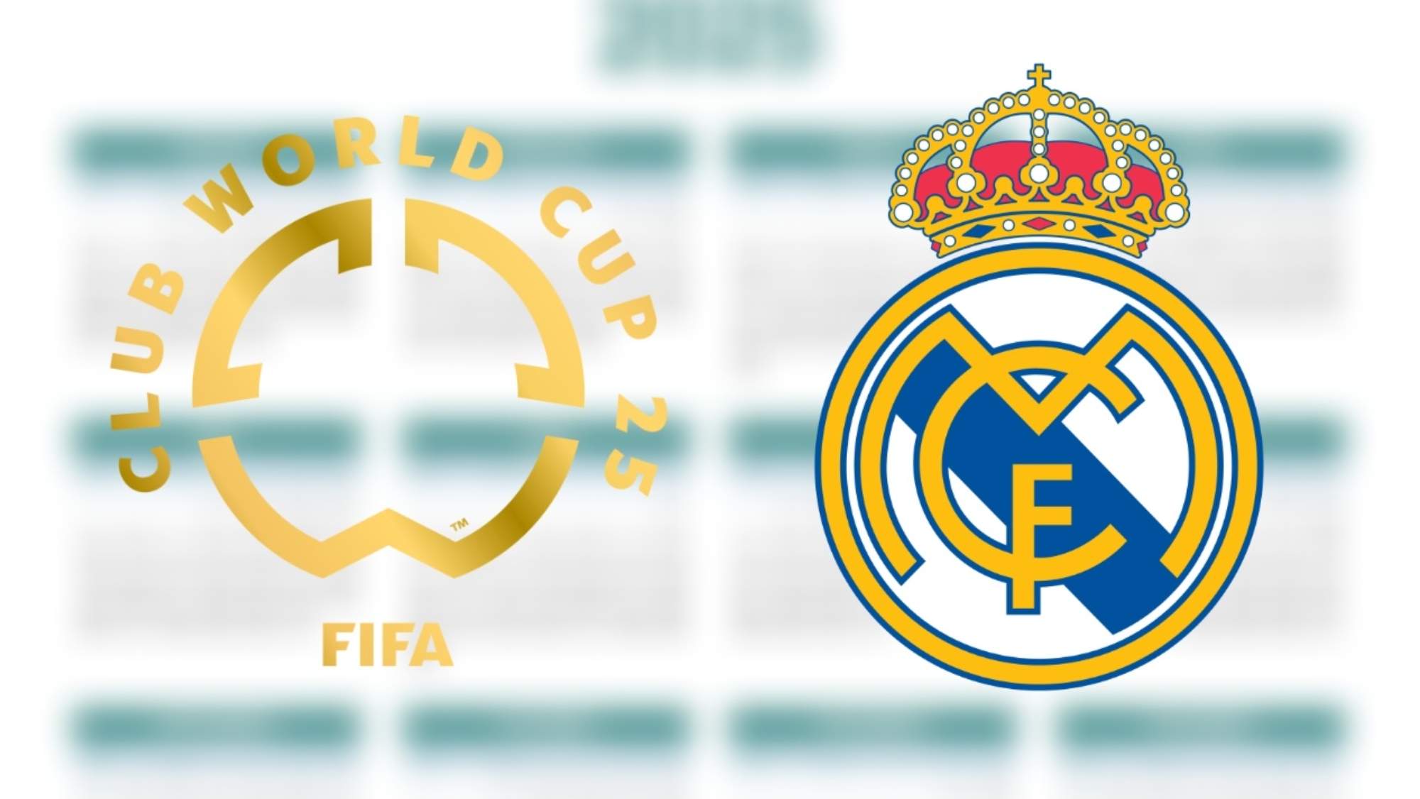 El calendario del Real Madrid para el Mundial de Clubes.