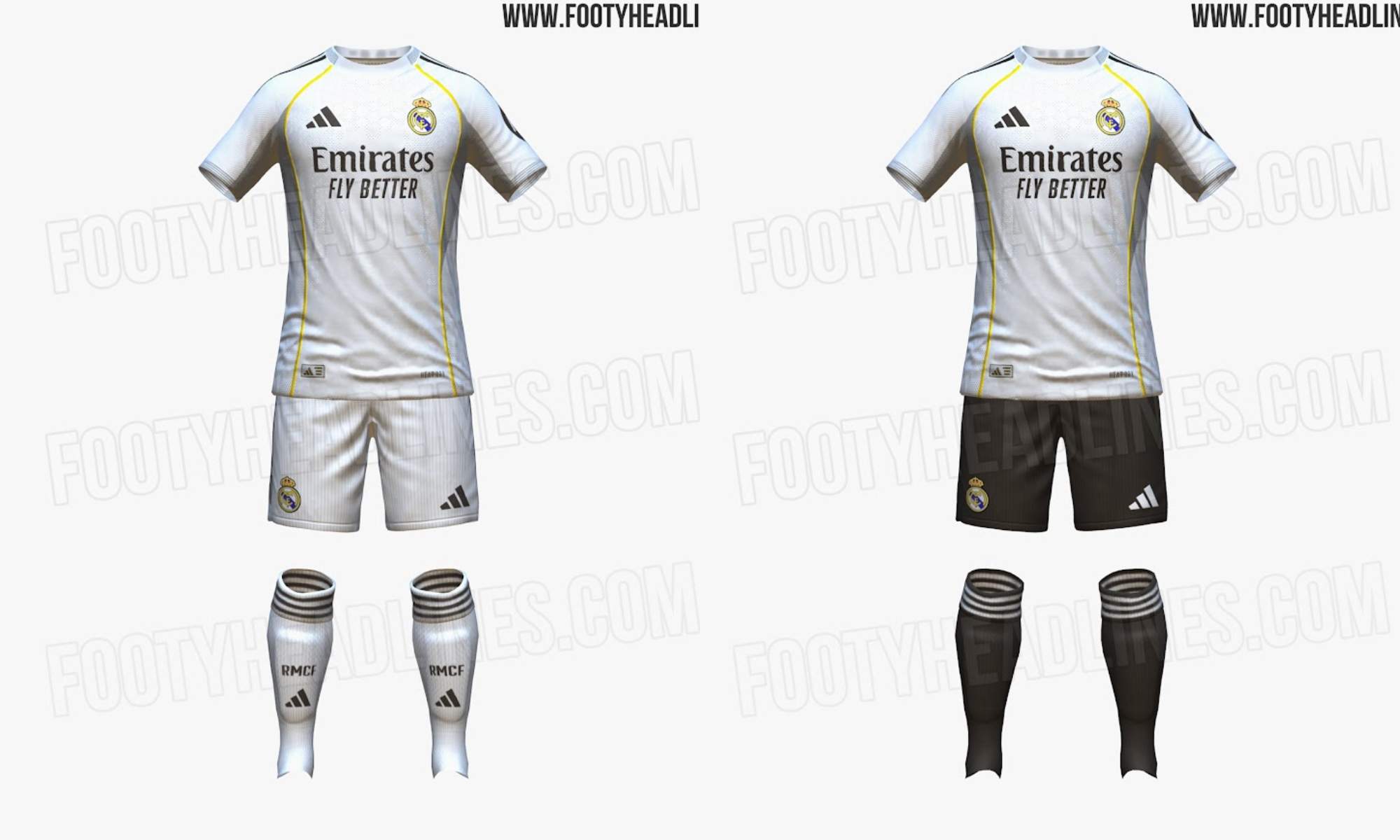 Equipaciones Real Madrid 2025-26