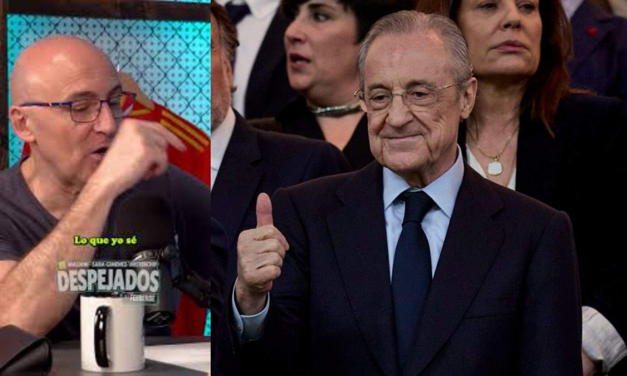 Maldini y Florentino Pérez