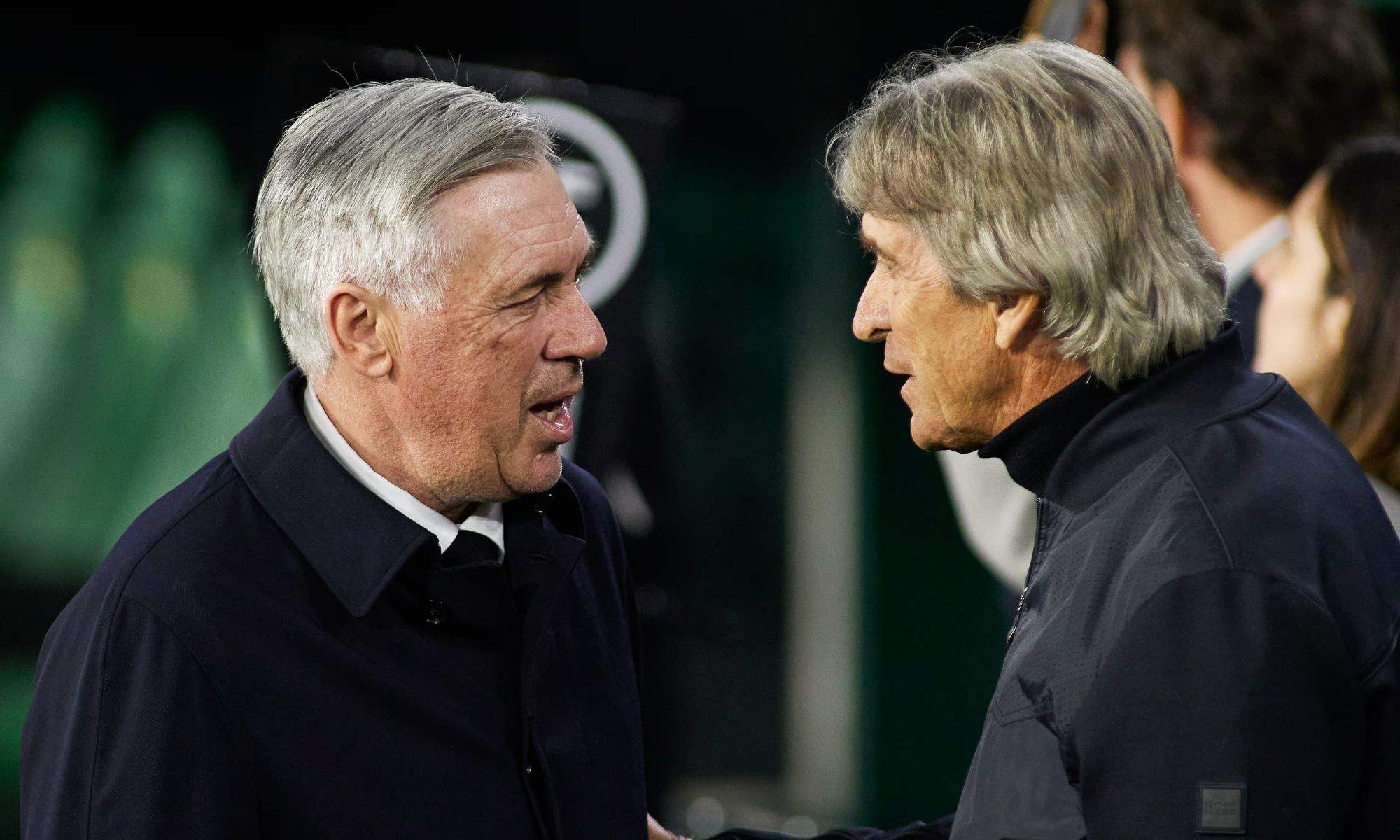 Carlo Ancelotti y Manuel Pellegrini