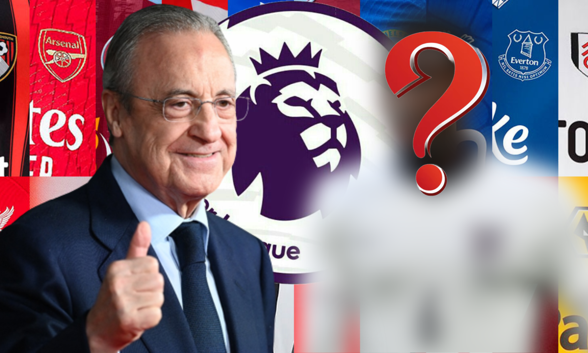Florentino contento con jugador incognito de la Premier League