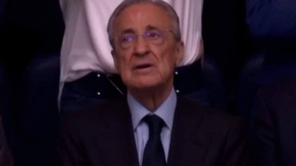 Florentino llorando durante la tarde de hoy Florentino llorando durante la tarde de hoy