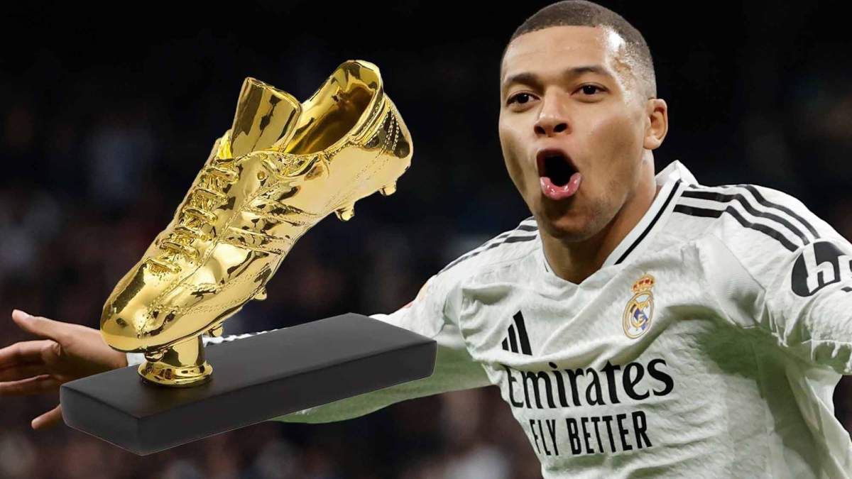 Mbappé con Bota de Oro