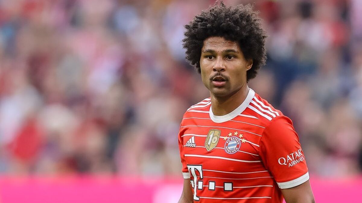Gnabry jugador del Bayern de Munich 