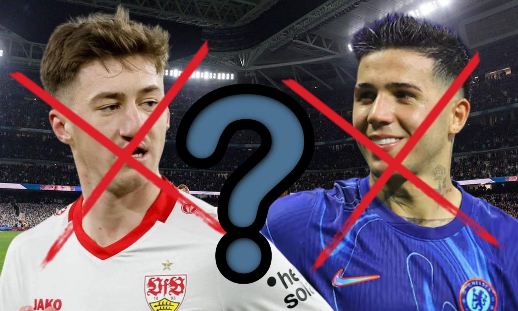 El Real Madrid podría hacerse con un centrocampista, que no sería ni Angelo Stiller ni Enzo Fernández.