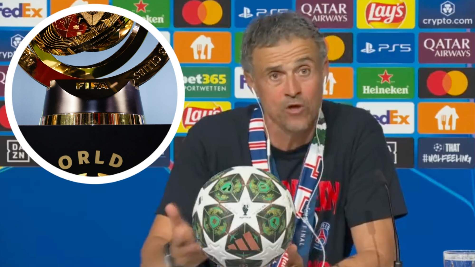 El mensaje de Luis Enrique a los aficionados culés sobre el Mundial de Clubes.