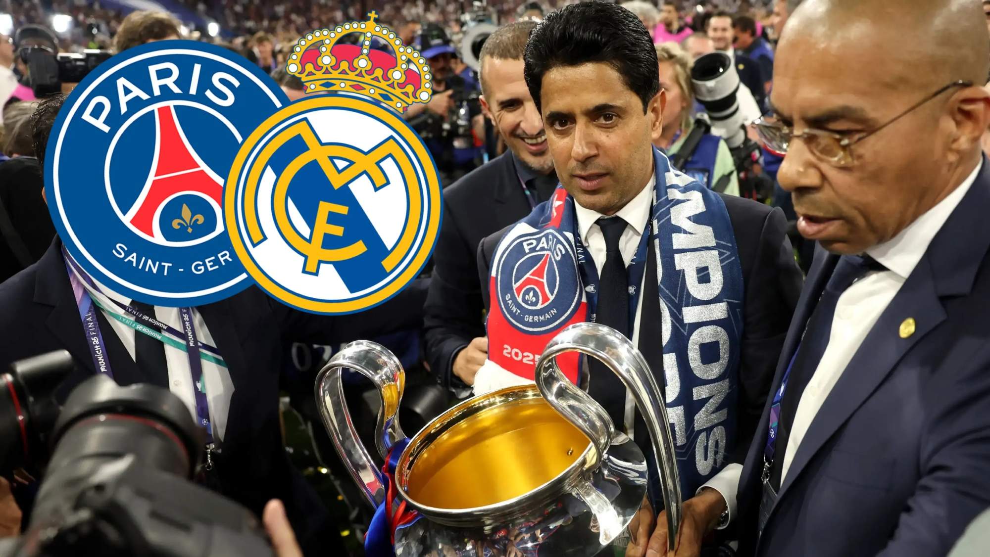 El contundente mensaje de Nasser Al Khelaifi tras la conquista de la Champions del PSG.