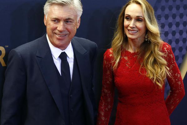 ancelotti y mariann barrena