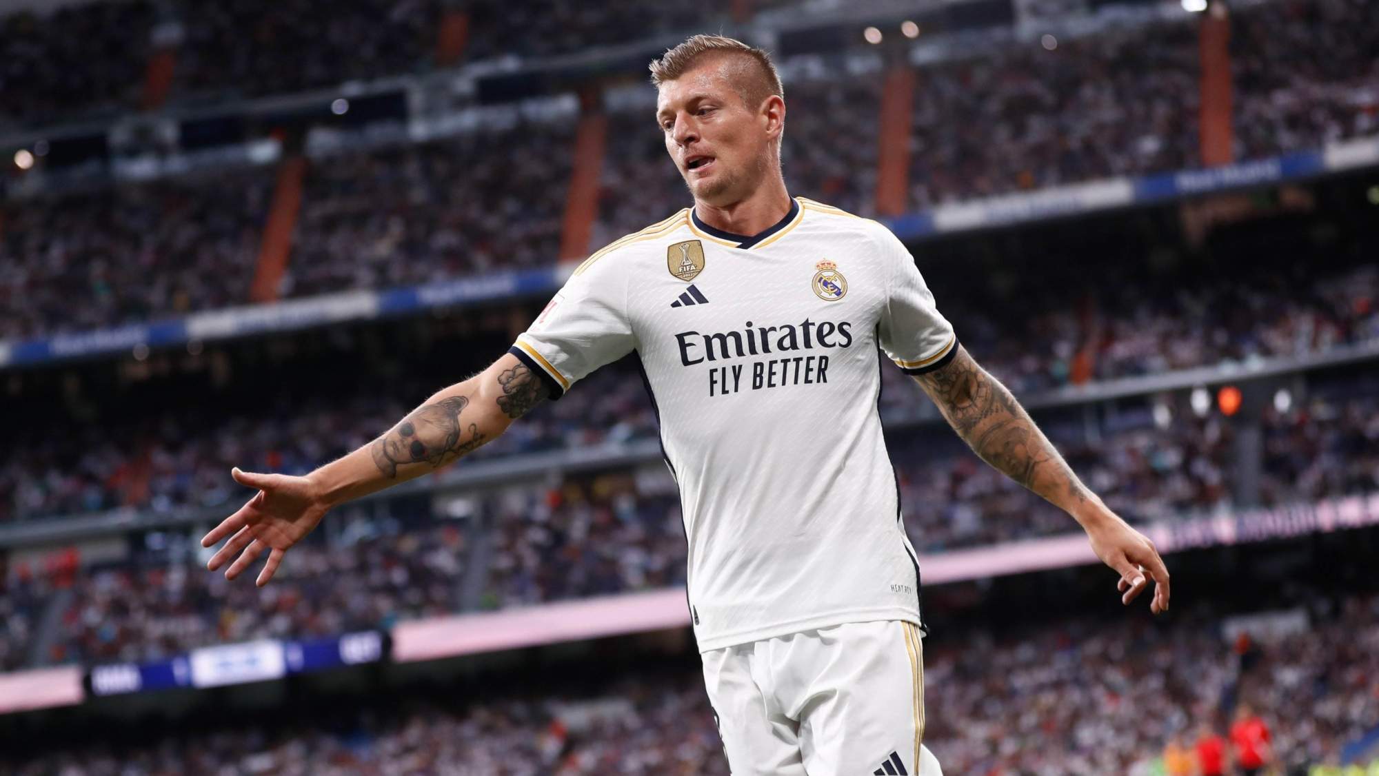 Toni Kroos regresará al Santiago Bernabéu el próximo sábado 7 de junio.