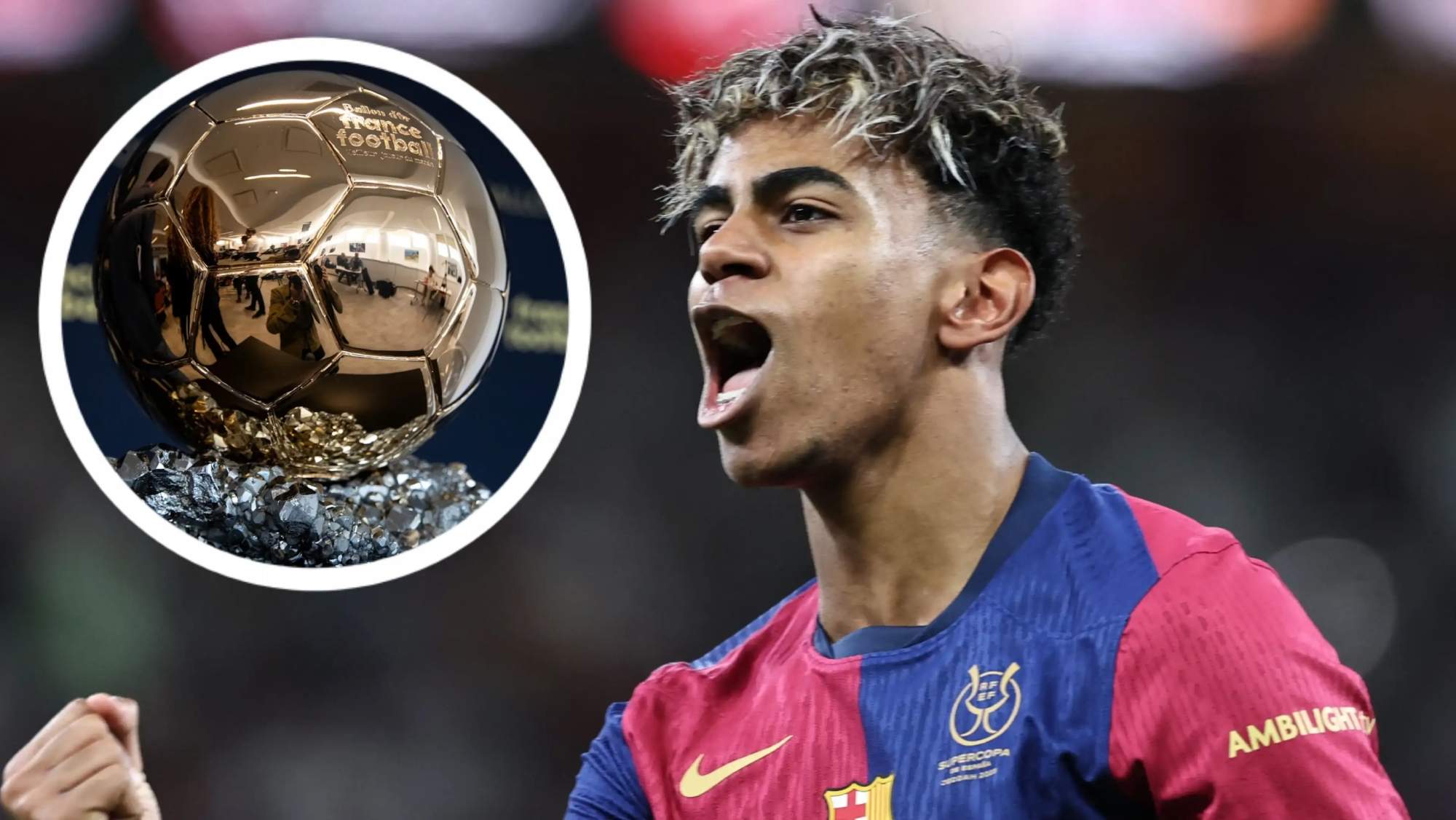 Lamine Yamal se ve ganador del próximo Balón de Oro.
