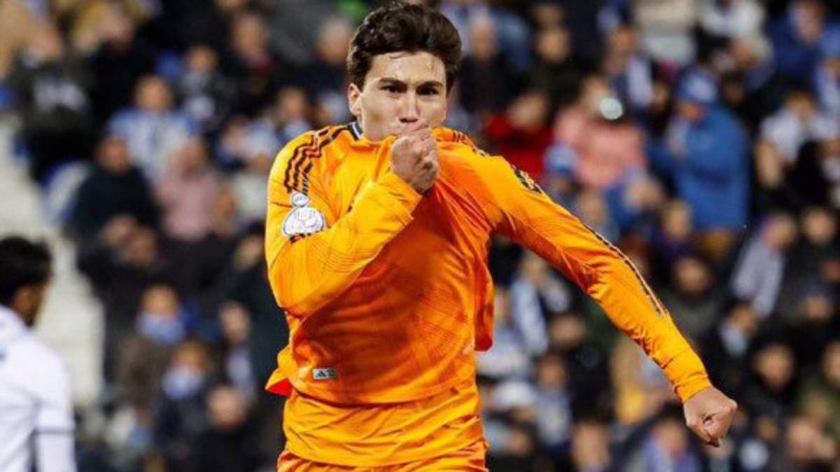 Gonzalo García celebrando el 2 3