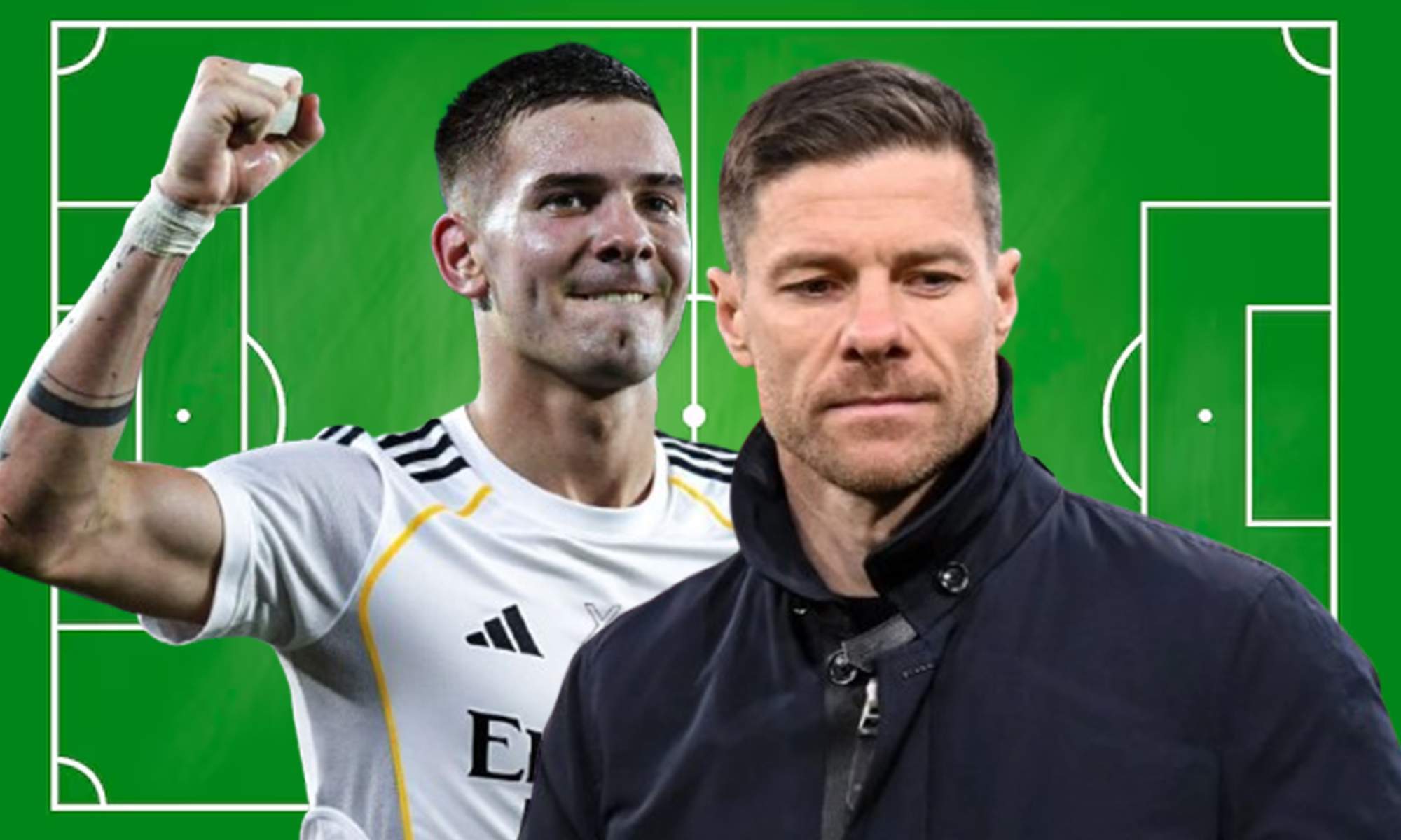 Mastantuono y Xabi Alonso